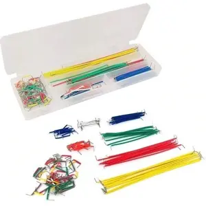 Kit de fios unifilares para montagens em placas - 140 peças