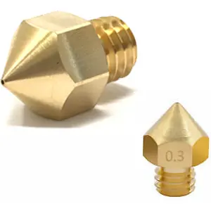 Nozzle - Extrusor para impressora 3D (M6) - 0.3mm