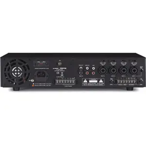 Amplificador de megafonia USB/MP3/FM/BT.