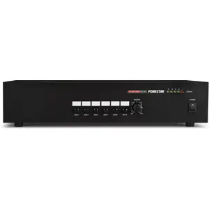 Amplificador de megafonía.