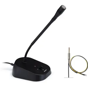 Microfone dinâmico de mesa