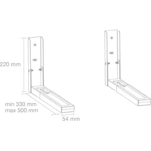 Soporte para microondas