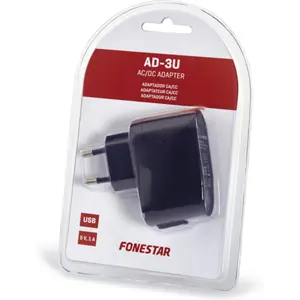 Carregador CA/CC 1 x USB, 5 V, 1.000 mA