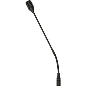 Microfone dinâmico com tubo flexível