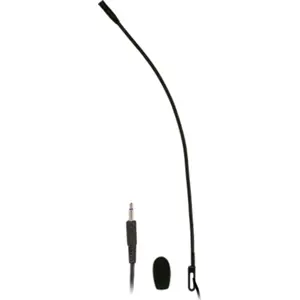 Microfone condensador com tubo flexível