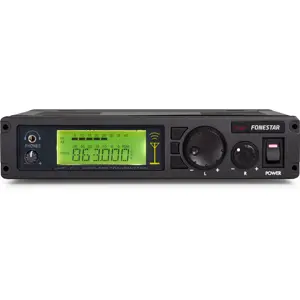 Transmisor UHF de sobremesa o para instalar en 1 U rack 19"