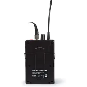 Microfone sem fios portátil UHF