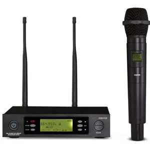 Microfone sem fios de mão UHF