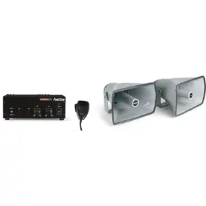 Equipamento móvel de megafonia 60 W máximo.