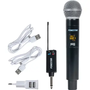 Micrófono inalámbrico de mano UHF