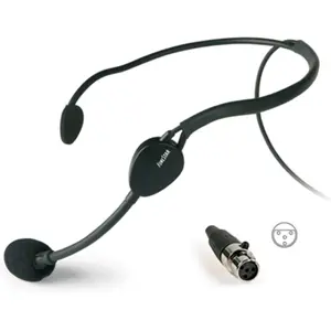 Microfone de condensador electret unidirecional de cabeça waterproof.