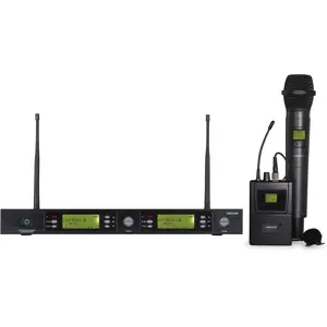 Micrófono inalámbrico doble UHF