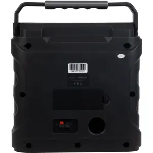 Coluna portátil karaoke 20W c/ bluetooth FM/USB/SD/MP3 + microfone sem fio