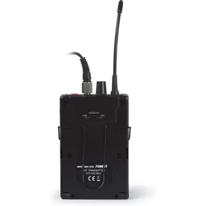 Microfone sem fios portátil UHF