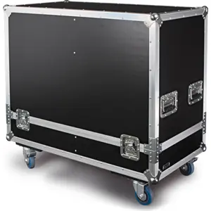 Caja de transporte para 2 pantallas acústicas de 15"