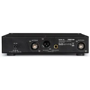 Microfone sem fios portátil UHF