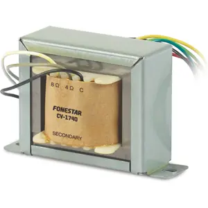 Transformador de linha 100 V, 40 W.