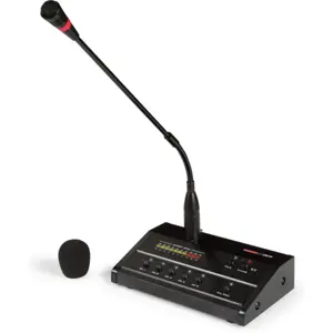 Microfone de zonas