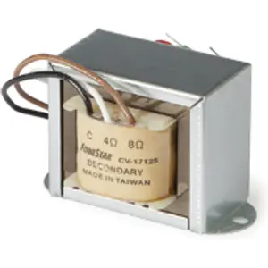 Transformador de linha 100 V, 120 W.
