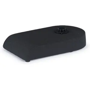 Base de mesa especial para microfones com tubo flexível longo.