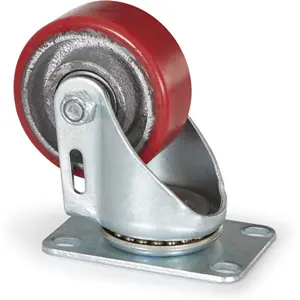 Roda heavy duty para armários rack 19"