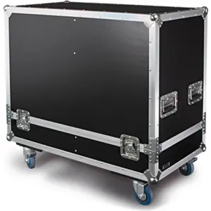 Caixa de transporte para 2 ecrãs acústicas de 12"
