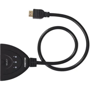 Comutador HDMI 3 / 1 Full HD 1080p 3D