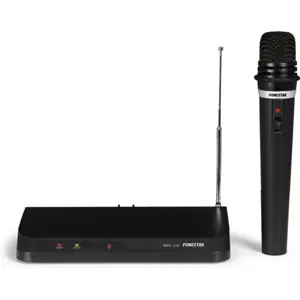 Microfone sem fios de mão VHF