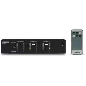 Matriz/distribuidor VGA 2 x 2