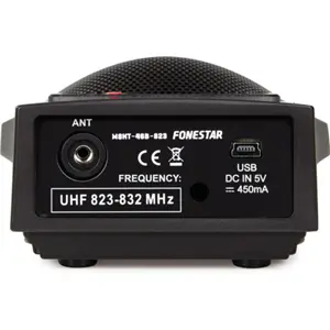 Micrófono inalámbrico de mesa UHF
