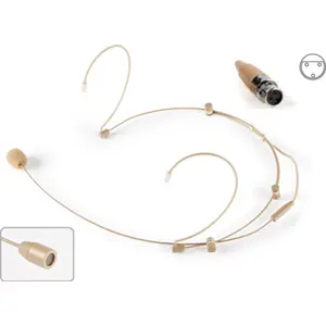 Microfone de cabeça mãos livres com conetor mini XLR