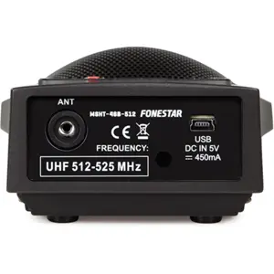 Micrófono inalámbrico de sobremesa UHF