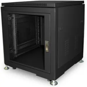 Armario rack 19" de 10 U metálico.