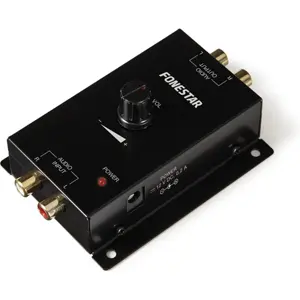 Pré-amplificador de sinal de linha.