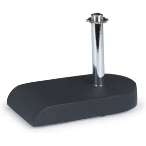Base de mesa com tubo de 8 cm.