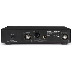 Microfone sem fios portátil UHF