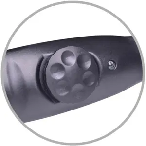 Gambiarra LED 5W 420Lm com regulador intensidade (dimmer) e base c/ íman orientável - recarregável (USB-C)