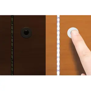 Regulador de flujo luminoso (dimmer) táctil para tira de LEDs 12V de empotrar - Vellight LEDC23