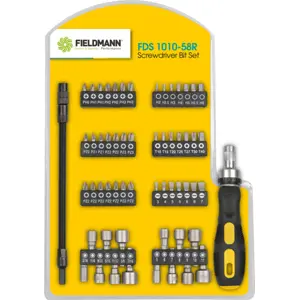 Conjunto de chave com 56 bits e extensor flexível - Fieldmann FDS 1010-58R