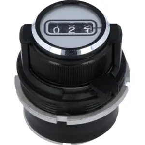 Botão de precisão com contador analógico Ø30.4x33mm - MENTOR 6622.1000