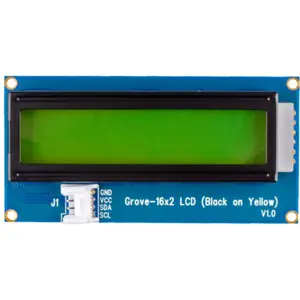 Módulo grove - Display LCD 16x2 LED amarelo