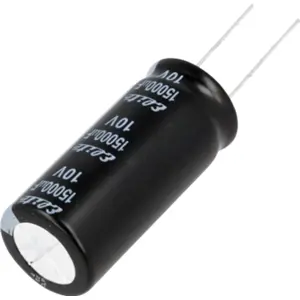 Condensador Electrolítico 15000uF 10V 105º Ø18x40mm