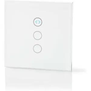 Controlador touch de cortinas/estores eléctricos c/ WiFi (compatível c/ Tuya) SmartLife