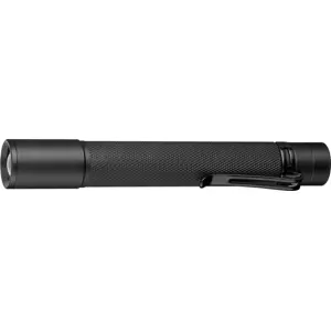 Lanterna LED c/ Zoom em alumínio 3W 120lm IPX4 - 2x AA