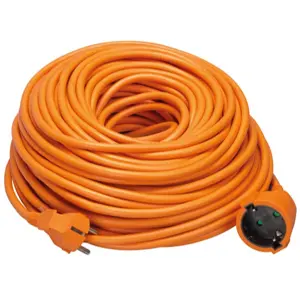 Extensão Schuko (3G 1.5mm2) - Laranja - 40m