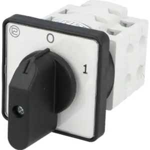 Interruptor rotativo com 2 posições estáveis e 3 pólos 10A