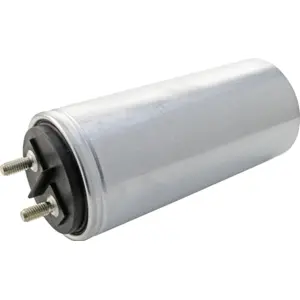 Condensador para motor 5uF 400VAC Ø45x80mm - c/ terminais de parafuso M6
