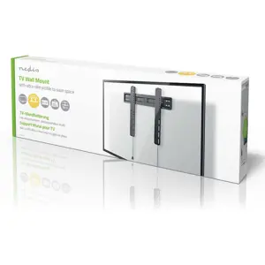Suporte de parede fixo para LCD de 32'' até 55'' (81..140cm) - preto
