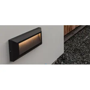 Luminaria LED de pared indirecta 230VAC 10.5W 4000K 400lm IP54 - Lutec