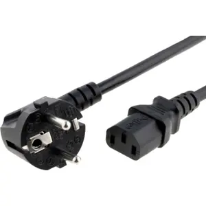Cabo de Alimentação Schuko - IEC C13 (3 pinos) fêmea - 10.0m